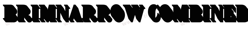 BrimNarrow Combined2字体转换